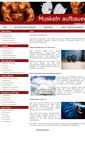 Mobile Screenshot of muskeln-aufbauen.net